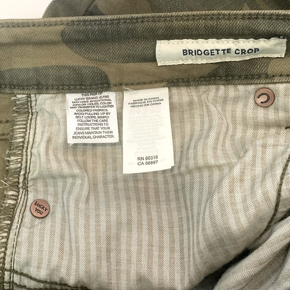 Women’s Lucky Brand Bridgette Crop Jeans - Picture 5 of 6